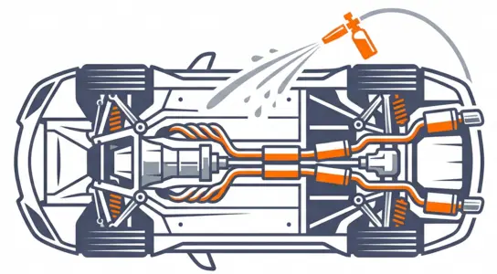 Detailing podwozia samochodu